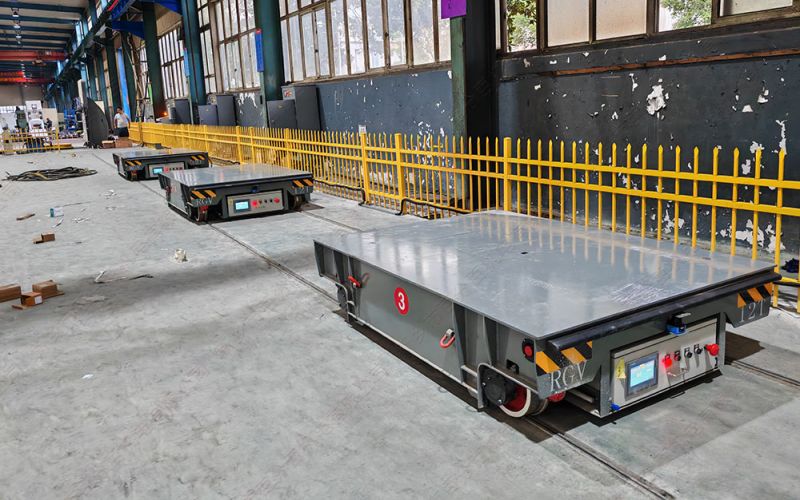 卷扬机牵引式无动力轨道平板车 vs. 电动轨道平板车：特点与特殊工况分析