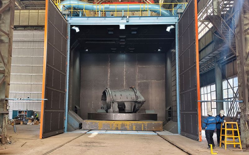 轨道平车在喷砂房中的应用：常见问题与设计对策